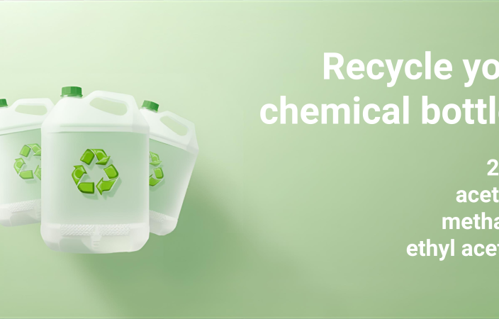 Recycle your chemical bottles with stores!