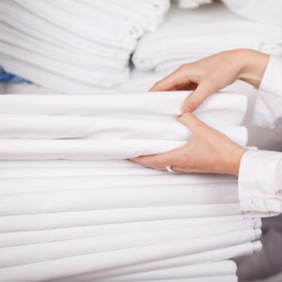 folded linen