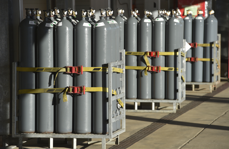 G size cylinders in transit